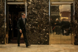 Rick Perry at Trump Tower in November
