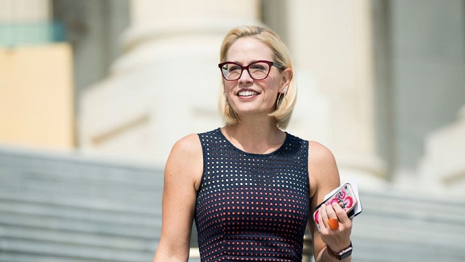 Kyrsten Sinema Makes History As First Openly Bisexual Person Sworn In