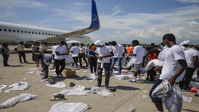 Haitians deported from the United States
