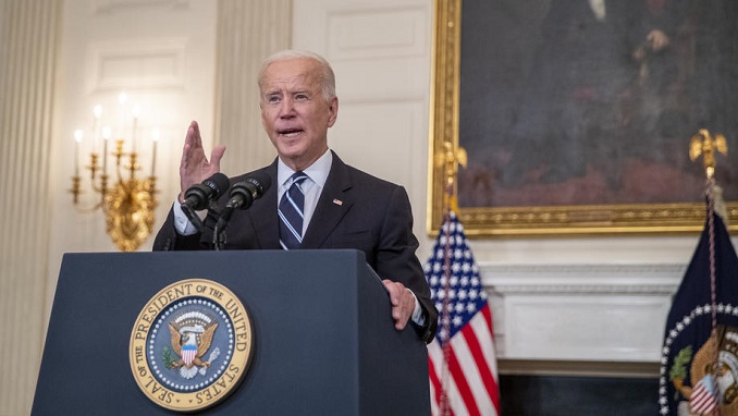 Biden gave a fiery address on Thursday, blaming the unprotected for the spread of the COVID-19 virus and outlining steps requiring government workers to get vaccinated.